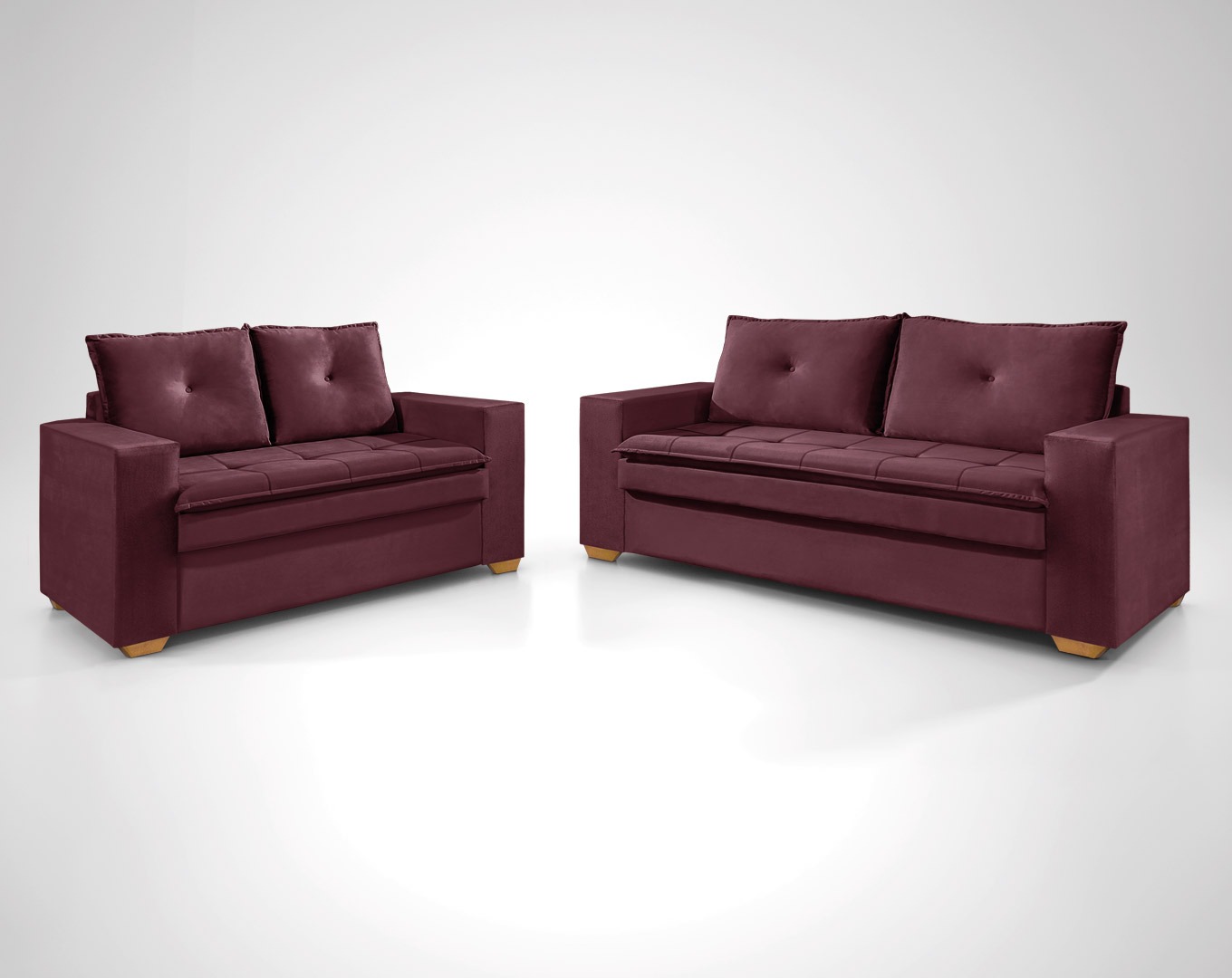 Conjunto 3 e 2 lugares CHILE